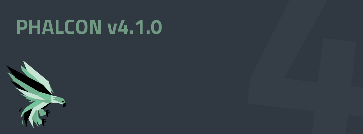 Phalcon v4.1.0 released